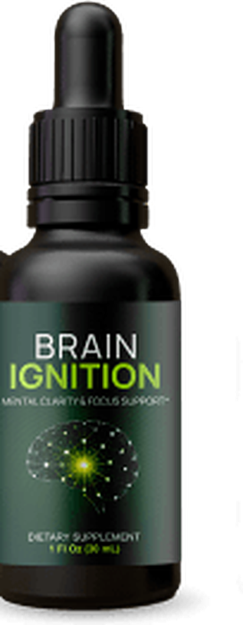 Brain Ignition dropper bottle, Mental Clarity and Focus Support